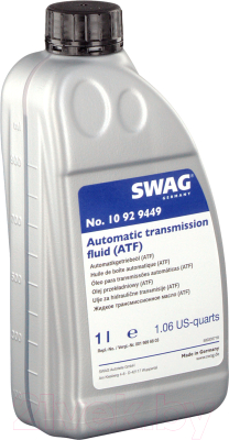 Жидкость гидравлическая Swag ATF4134 / 10929449 (1л)