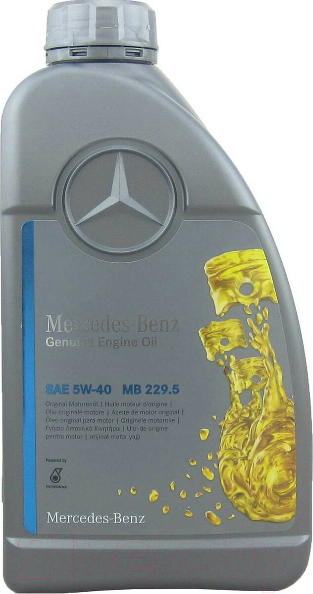 Моторное масло Mercedes-Benz 5W40 229.5 / A000989210711FAEE