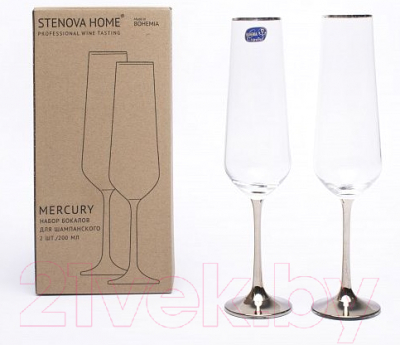 Набор бокалов Stenova Home Home Mercury 611063 (2шт)