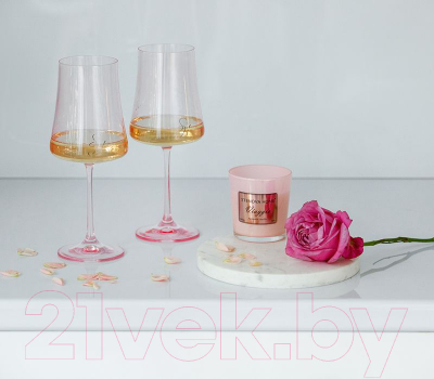 Набор бокалов Stenova Home Home Astoria Rose 611014 (2шт)
