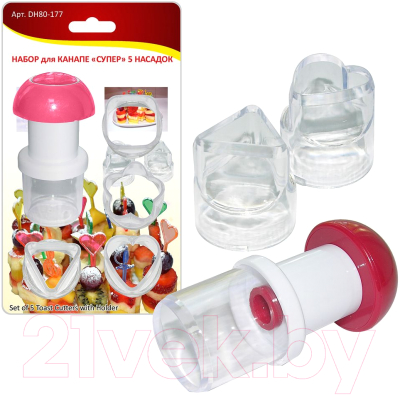 Изображение товара Набор формочек для канапе Мультидом DH80-177