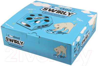 Игрушка для кошек EBI Coockoo Swirly / 699/458815 (голубой)