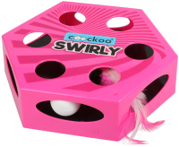 Игрушка для кошек EBI Coockoo Swirly / 699/458839 (розовый) - 