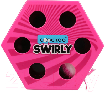 Игрушка для кошек EBI Coockoo Swirly / 699/458839 (розовый)