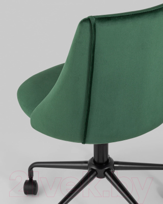 Кресло офисное Stool Group Сиана (велюр зеленый)