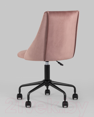 Кресло офисное Stool Group Сиана (велюр розовый)