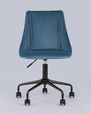 Кресло офисное Stool Group Сиана (велюр синий)