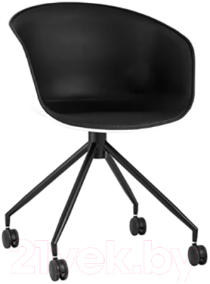 Кресло офисное Stool Group Libra / SL-7040ZB (экокожа белый)