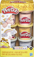 

Набор для лепки Hasbro, Play-Doh Золото и серебро / E94335L0