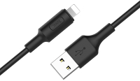 Кабель Hoco X25 USB Lightning (1м, черный) - 