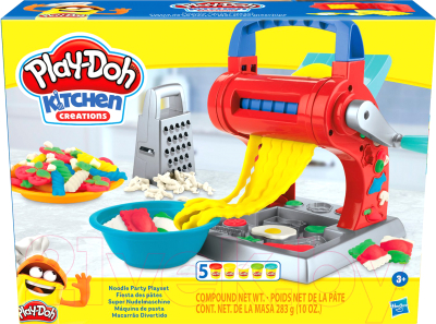Набор для лепки Hasbro Play-Doh Машинка для лапши / E77765L0