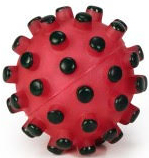 Игрушка для собак Beeztees Малый виниловый мяч с шипами / 620120 - 