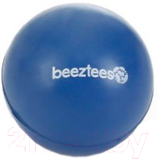 Игрушка для животных Beeztees Мяч литая резина №1 / 625908 (синий)