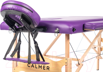 Массажный стол Calmer Bamboo Two 70 (фиолетовый)