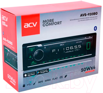 Бездисковая автомагнитола ACV AVS-920BG