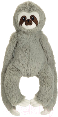 Игрушка для животных Beeztees Mess Плюшевый ленивец / 619123 (серый)