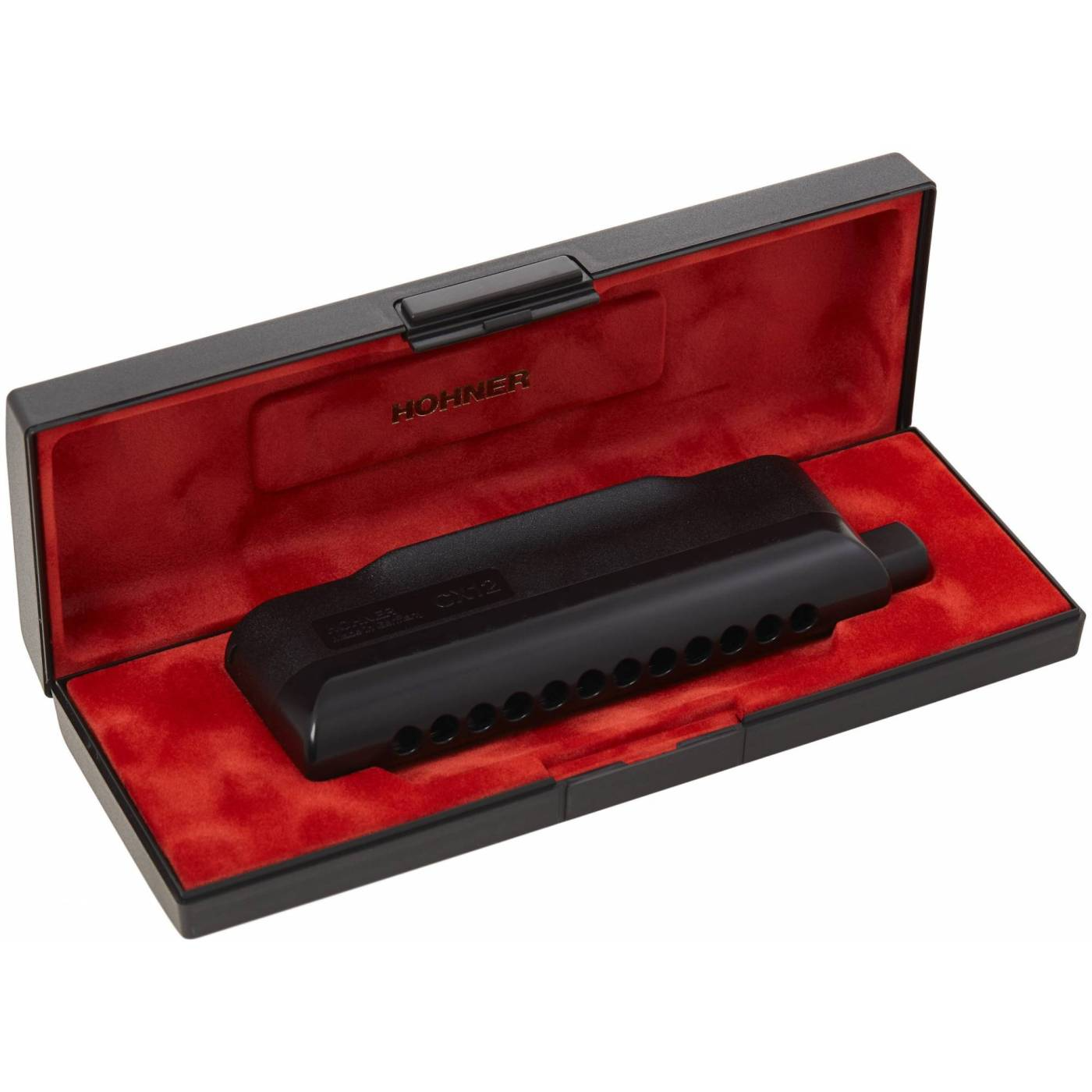 Губная гармошка Hohner CX 12 Black 7545/48 G / M754510 — фото 5