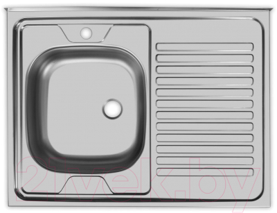 Мойка кухонная Ukinox ECO 800.600 L