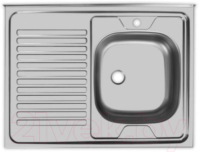 Мойка кухонная Ukinox ECO 800.600 R