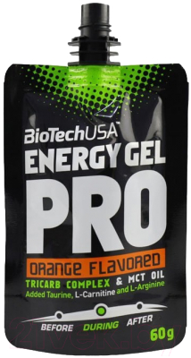 Изображение товара Энергетический напиток BioTechUSA Energy Gel Апельсин / I00002536 (60г)