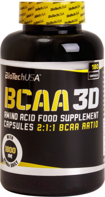

Аминокислоты BCAA BioTechUSA, BCAA 3D / I00003495