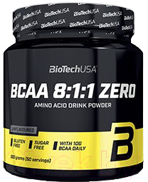 Аминокислоты BCAA BioTechUSA 8:1:1 Zero / I00002741 (250г, ежевика)