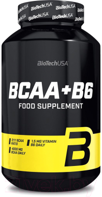 Аминокислоты BCAA BioTechUSA BCAA+B6 / CIB000169 (200 табл)