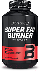 Жиросжигатель BioTechUSA Super Fat Burner / CIB000532 (120 таблеток)