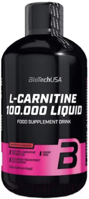 

L-карнитин BioTechUSA, L-Carnitine Liquid 100.000 / I00001081