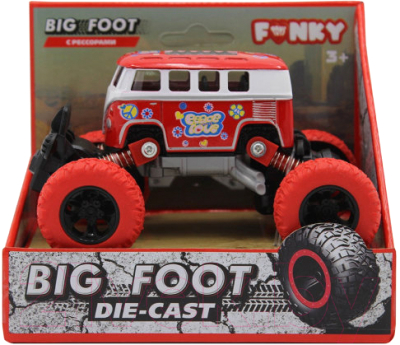 Автомобиль игрушечный Funky Toys FT61076 (красный)