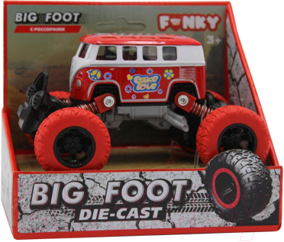 Автомобиль игрушечный Funky Toys FT61076 (красный)