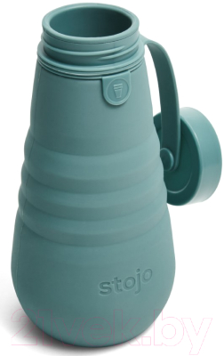 Бутылка для воды Stojo Эвкалипт W1-EUC-C