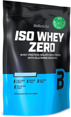 Протеин BioTechUSA Iso Whey Zero / I00003307 (500г, банан)