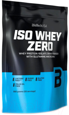 Протеин BioTechUSA Iso Whey Zero / I00001562 (500г, печенье-крем )