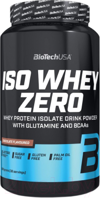 Протеин BioTechUSA Iso Whey Zero / I00002522 (908г, шоколад )