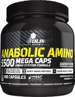 Комплексные аминокислоты Olimp Sport Nutrition Anabolic Amino 5500 Mega Caps / I00002879 (400капсул) - 