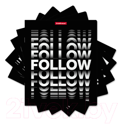 Изображение товара Тетрадь Erich Krause Follow Me / 52963 (96л, клетка)