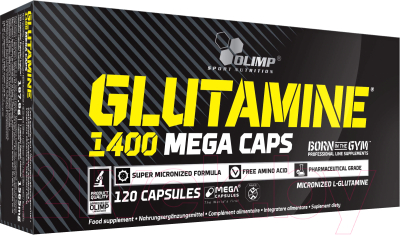 L-глютамин Olimp Sport Nutrition Mega Caps / I00002905 (120 капсул)