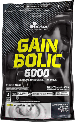Гейнер Olimp Sport Nutrition Gain Bolic 6000 / I00002881 (1кг, ваниль)