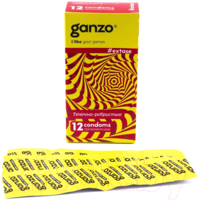 Презервативы Ganzo Extase №12