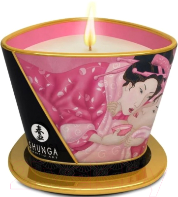 Свеча массажная эротическая Shunga Roses / 4500
