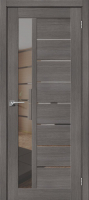 Дверь межкомнатная el'Porta Эко Порта-27 80x200 (Grey Veralinga/Mirox Grey) - 