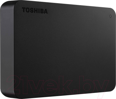 Внешний жесткий диск Toshiba Canvio Basics 2TB Black + USB-C Adapter (HDTB420EK3ABH)