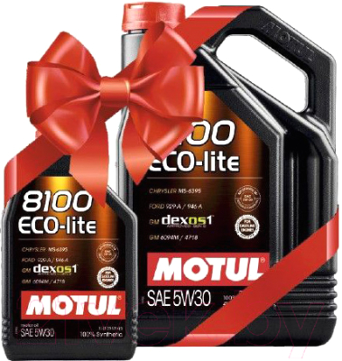 

Моторное масло Motul, 8100 Eco-lite 5W30 / 1082135