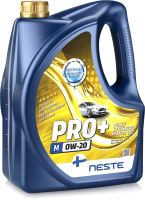 Моторное масло Neste Pro+ M 0W20 / 118645 (4л) - 
