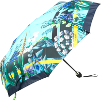 Зонт складной Gianfranco Ferre 6002-OC Flowers Blu - 