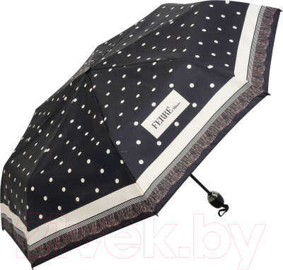 Зонт складной Gianfranco Ferre 6014-OC Dots Black