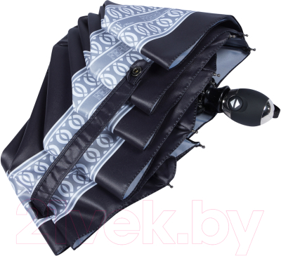 Зонт складной Gianfranco Ferre 6014-OC Line Dentel Black