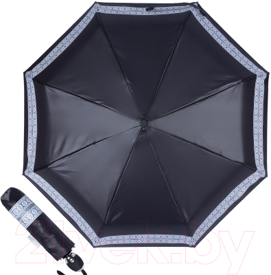 Зонт складной Gianfranco Ferre 6014-OC Line Dentel Black