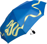 Зонт складной Gianfranco Ferre 6021-OC Tape Blu - 